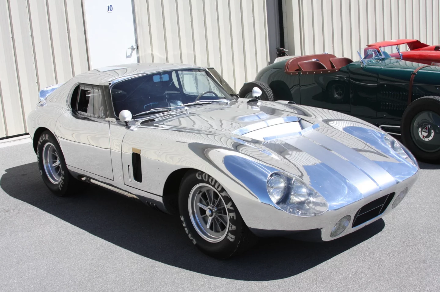 New AC in parking lot at Hangar Party