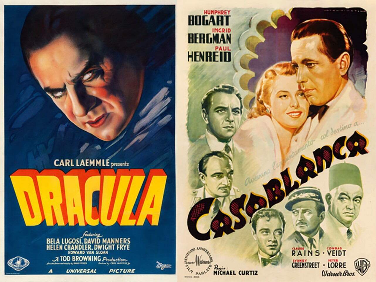 Movie Posters as you might gather from these prices, are now big business, with the second (Dracula) and third (Casablanca) highest prices ever fetched by a movie poster occurring during 2017. When the Casablanca poster above sold for $428,000 in July, we ran a feature article on the history of movie poster prices.