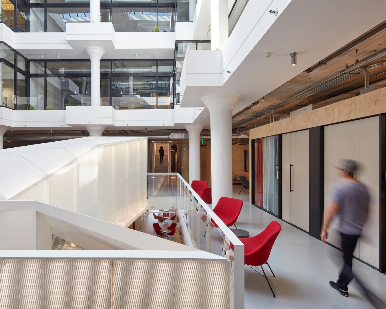 The new Pinterest HQ was designed by Iwamoto Scott Architecture, with Brereton Architects