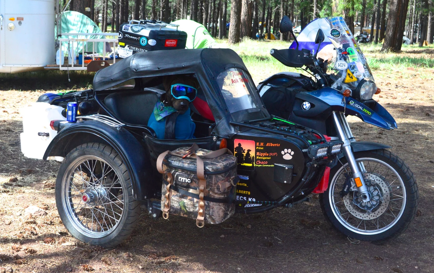 Our favorite Overland Expo attendee was one of the last we saw on our way out