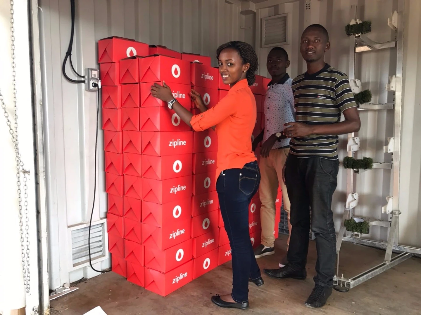 Each of Tanzania's drone distribution centers will be able to make 500 on-demand flights per day