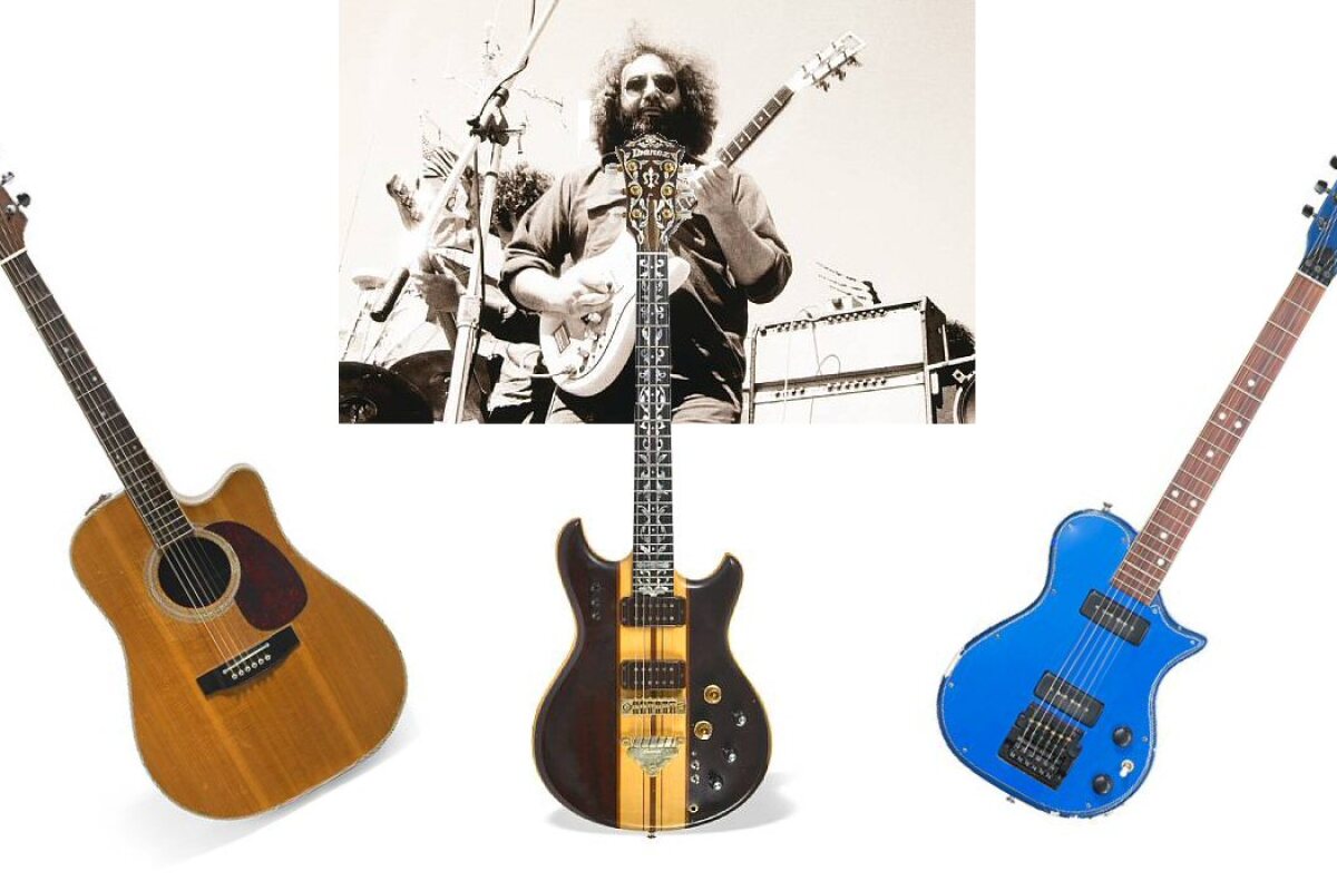 On the anniversary of the Grateful Dead's famous 1977 Cornell show, Bonhams San Francisco will host a Visions of Garcia auction that includes three of the great man's guitars