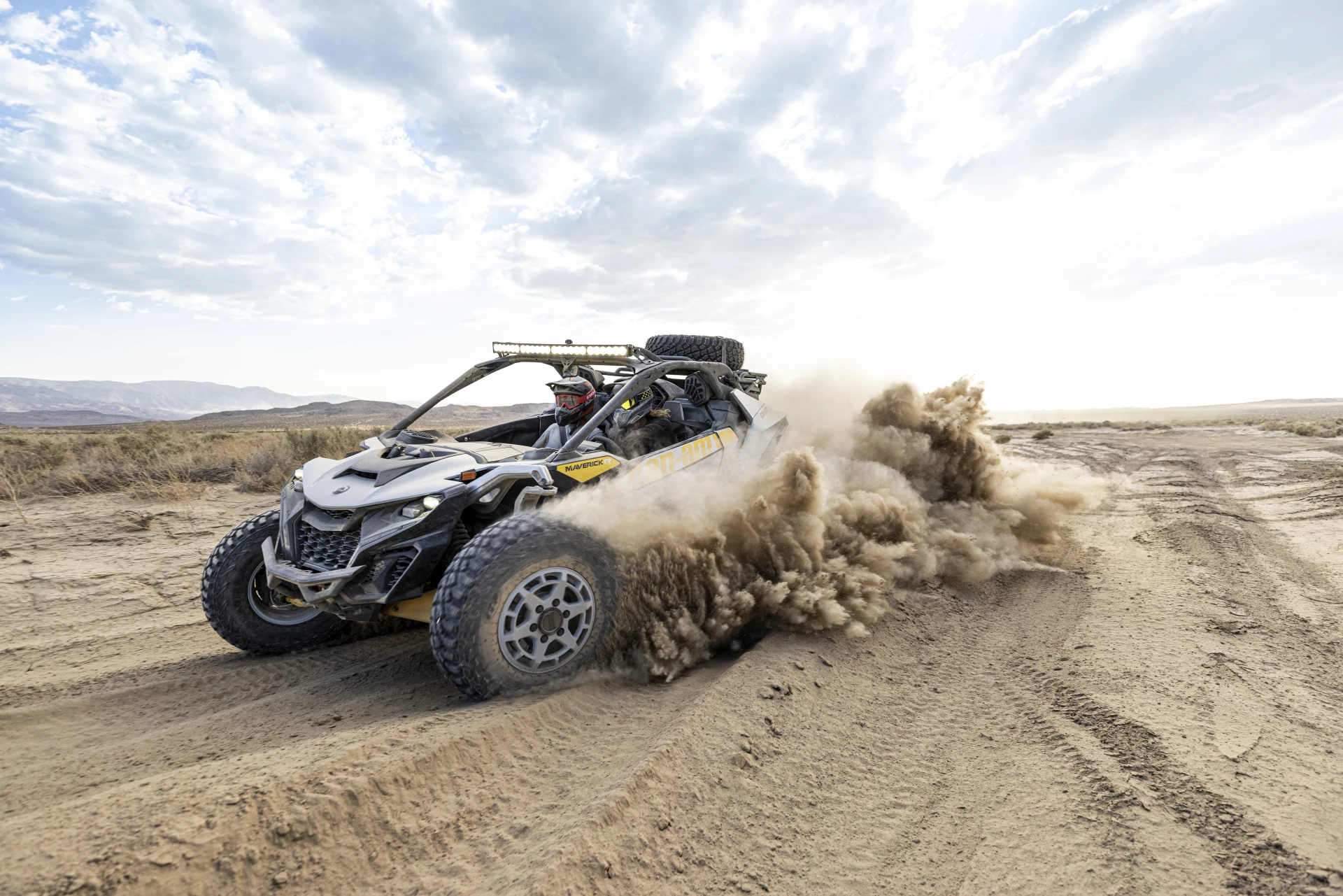 Can-Am unveils new Maverick R desert-running side-by-side