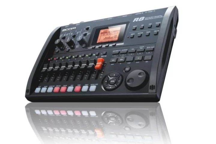 Zoom has announced the release of the R8 music production solution, which combines an 8-track recorder with a computer interface, DAW controller, and 8 voice sampler