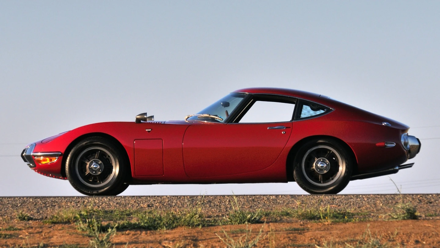 This 1967 Toyota 2000GT is estimated to sell for between $1,250,000 and $1,500,000