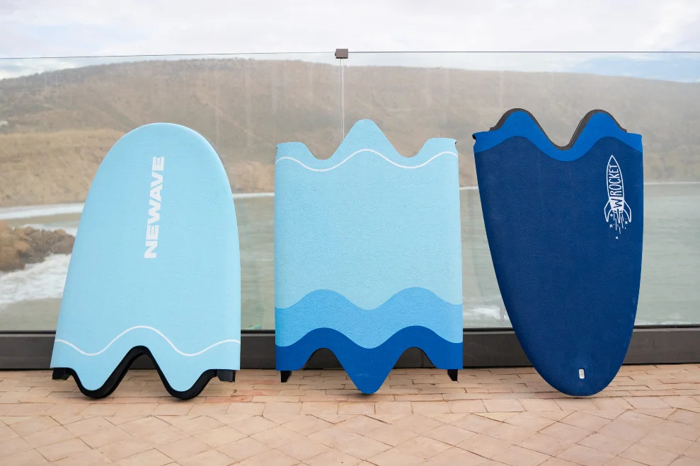 The three sections of the WRocket