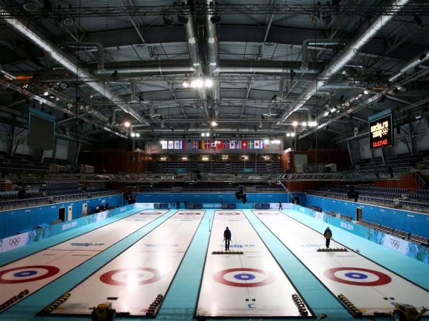 The Ice Cube Curling Center (image: Sochi 2014 Organizing Committee)