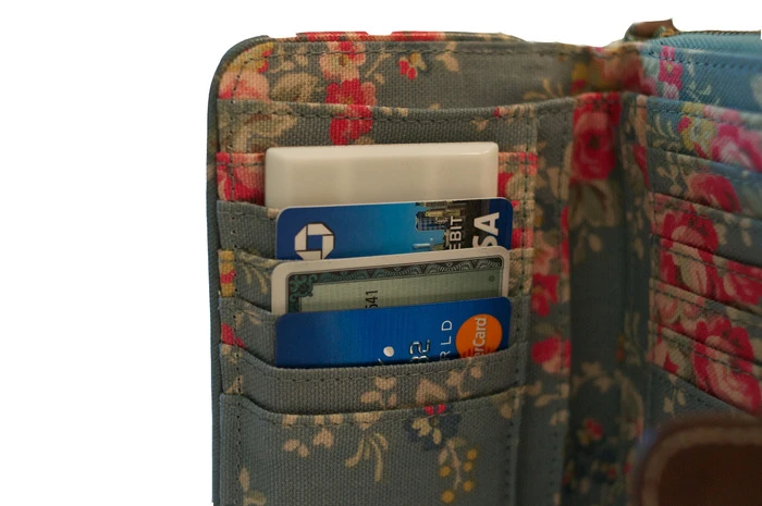 Nova is small enough to carry in a wallet