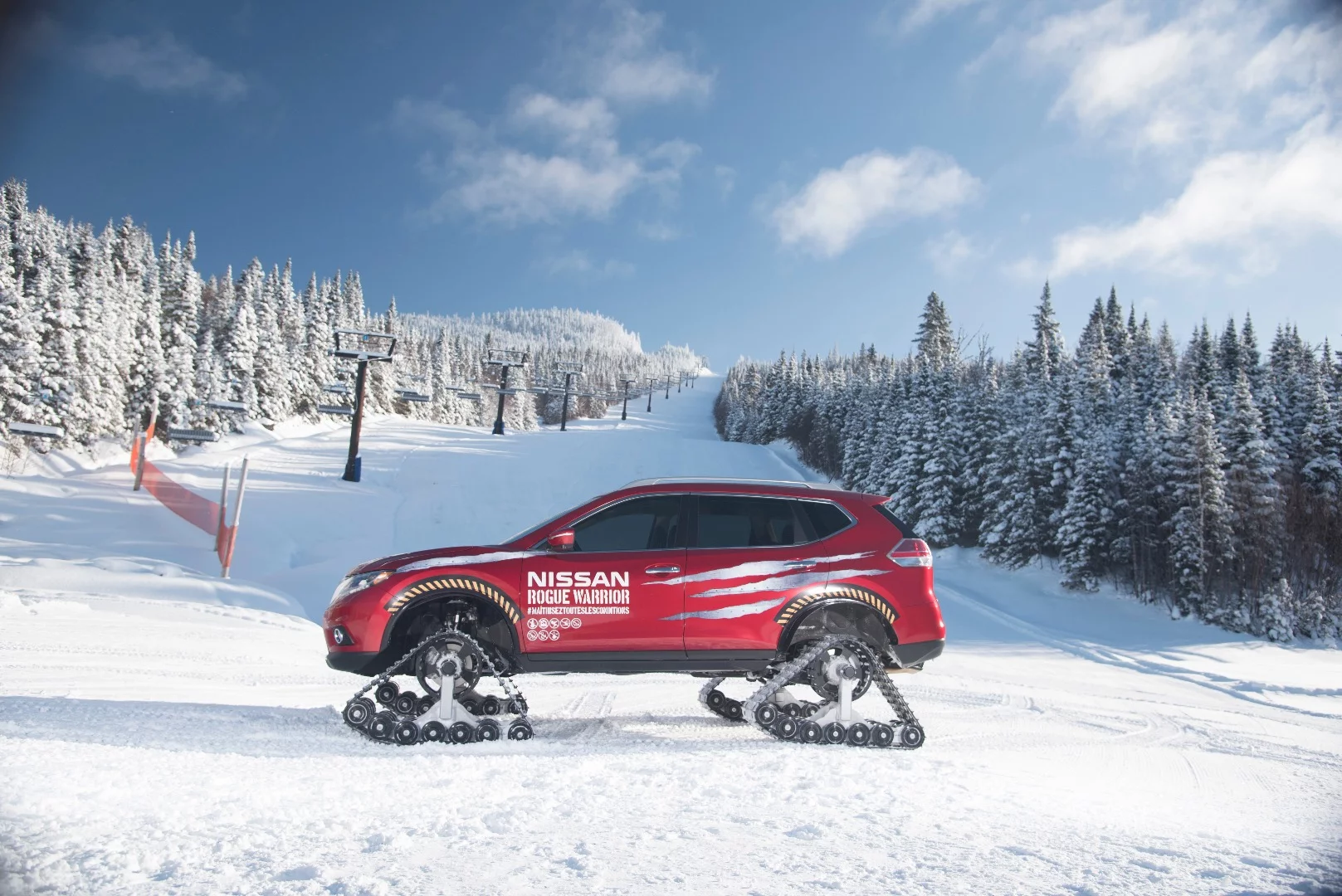 The Rogue Warrior is a marketing tool highlighting Nissan's crossover line