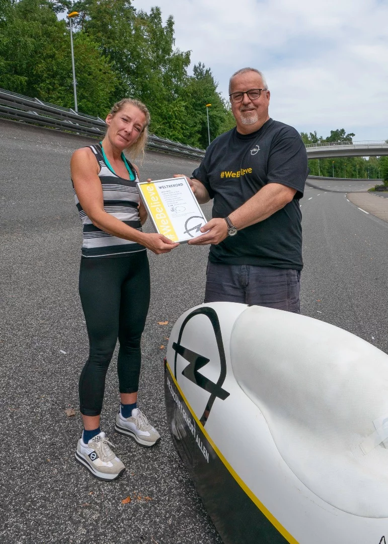 Success! Walde hits a new record of 1,088 km in 24 hours