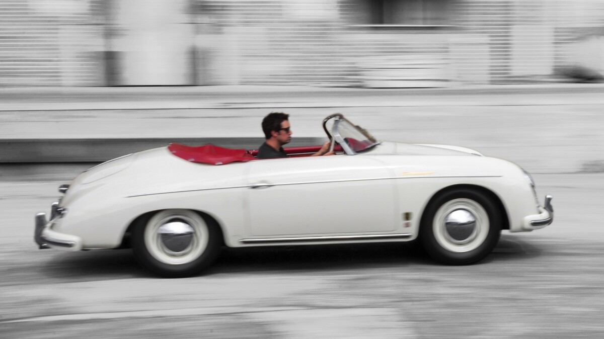 The 1956 Porsche 356 A 1600 Speedster by Reutter sold for $330,000