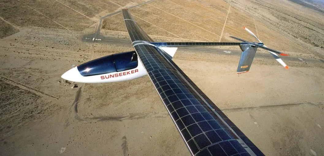 The Sunseeker uses an alternative energy source