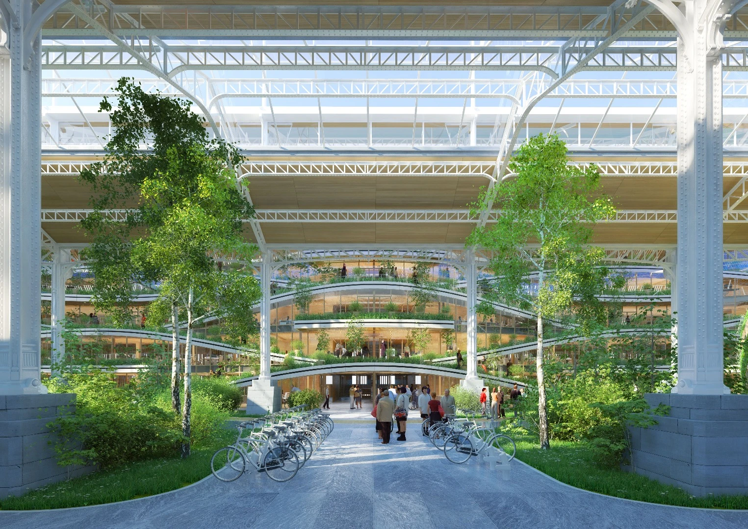 Callebaut's vision for the former Marine Terminal sees it packed with greenery
