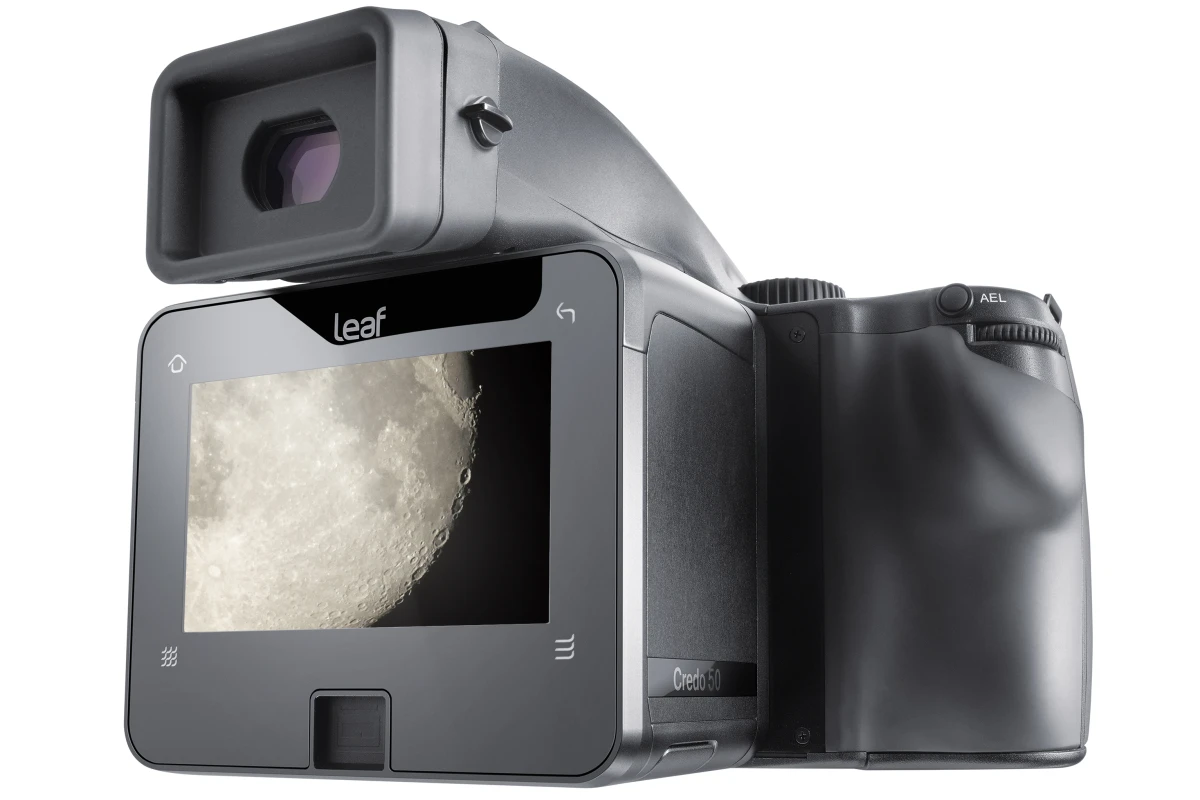 The Mamiya Leaf Credo 50 is a medium-format digital back with a 50-megapixel CMOS sensor