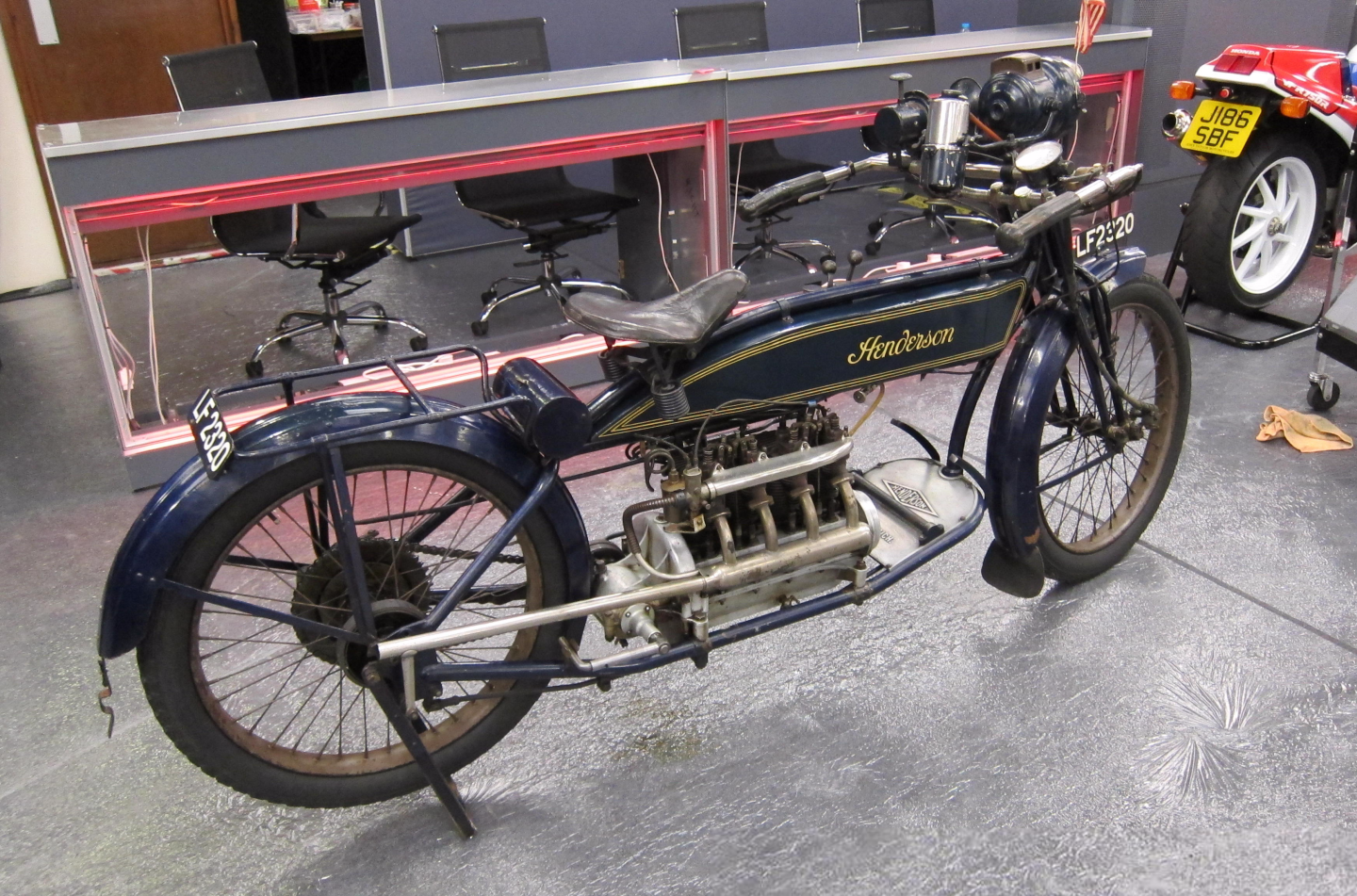 1914 Henderson Model C FourPrice: £113,500 ($150,794)Auction Description