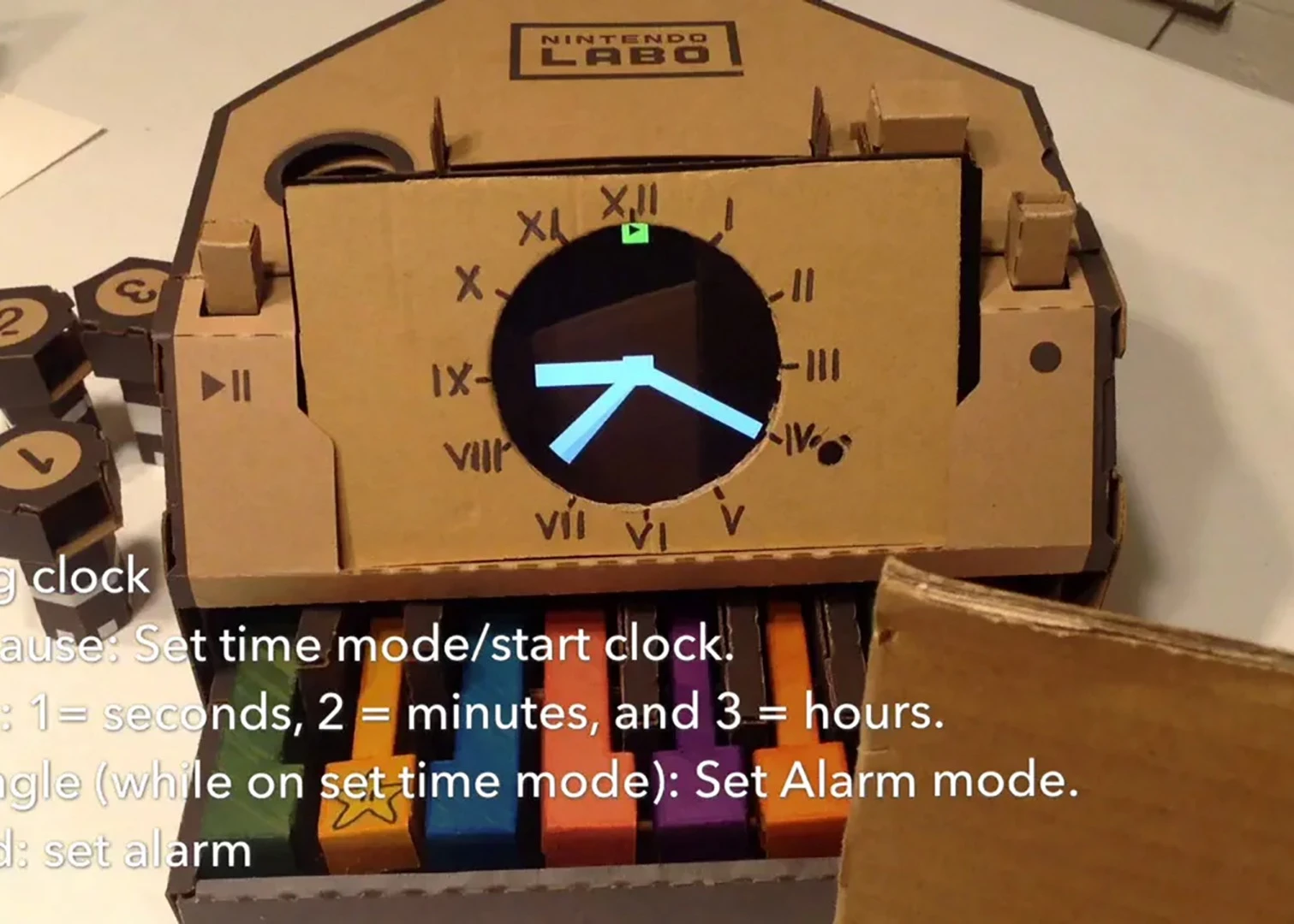 Analog Clock with Alarm can wake you up in the mornings