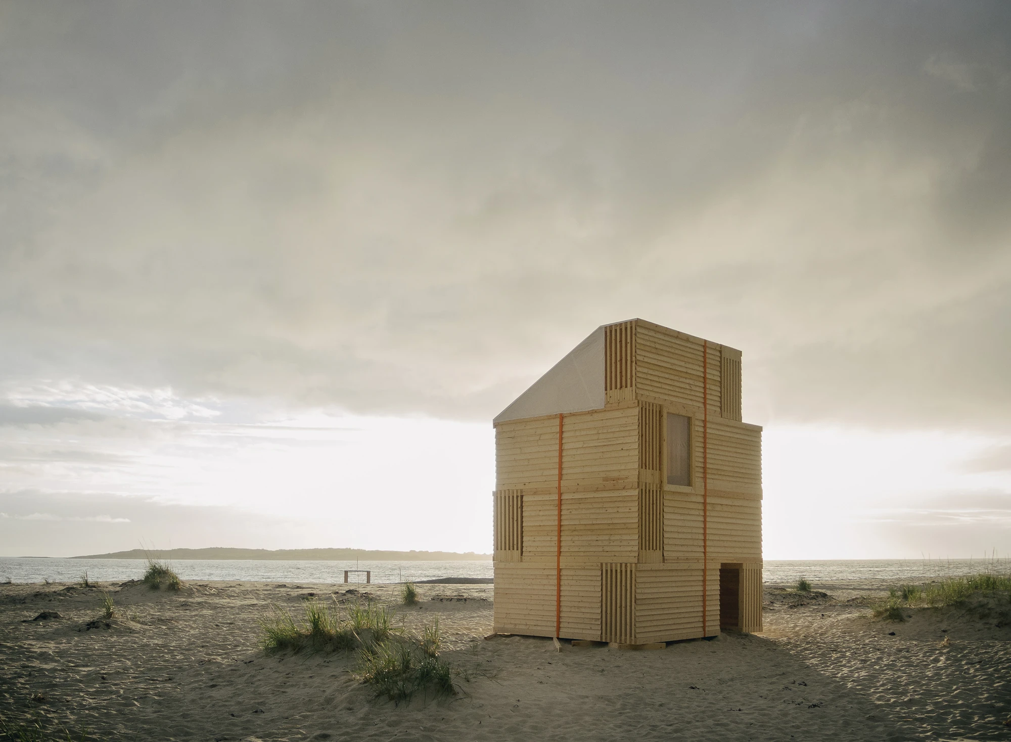 The aptly-named Nomadic Shelter is a modular shelter that sleeps 12 people (Photo: Piotr Paczkowski)