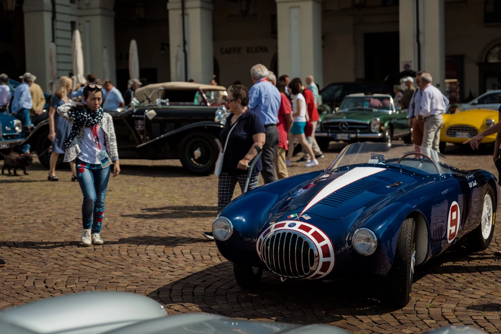 The 1953 OSCA MT4 Barchetta by Frua, owned by Hidetomo Kimura