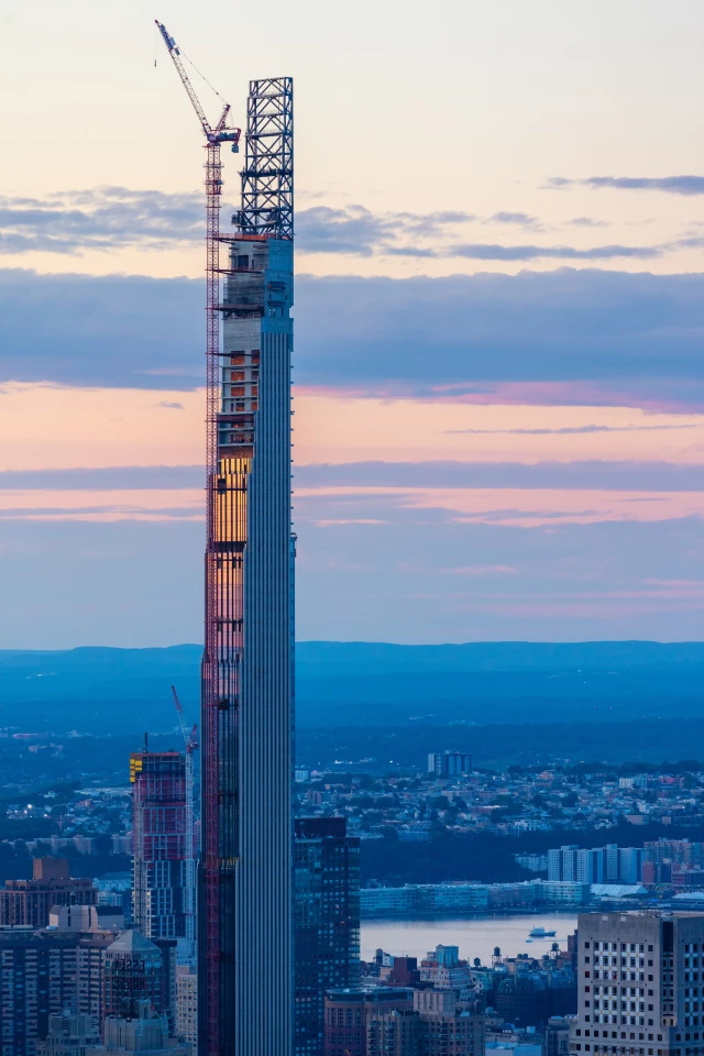 111 West 57th Street is reported to incorporate the highest strength concrete in the world
