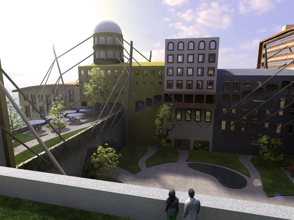 Paypal founder Peter Thiel is investing in a project that hopes to create floating cities that are free from political agendas (image by Seasteading Media)