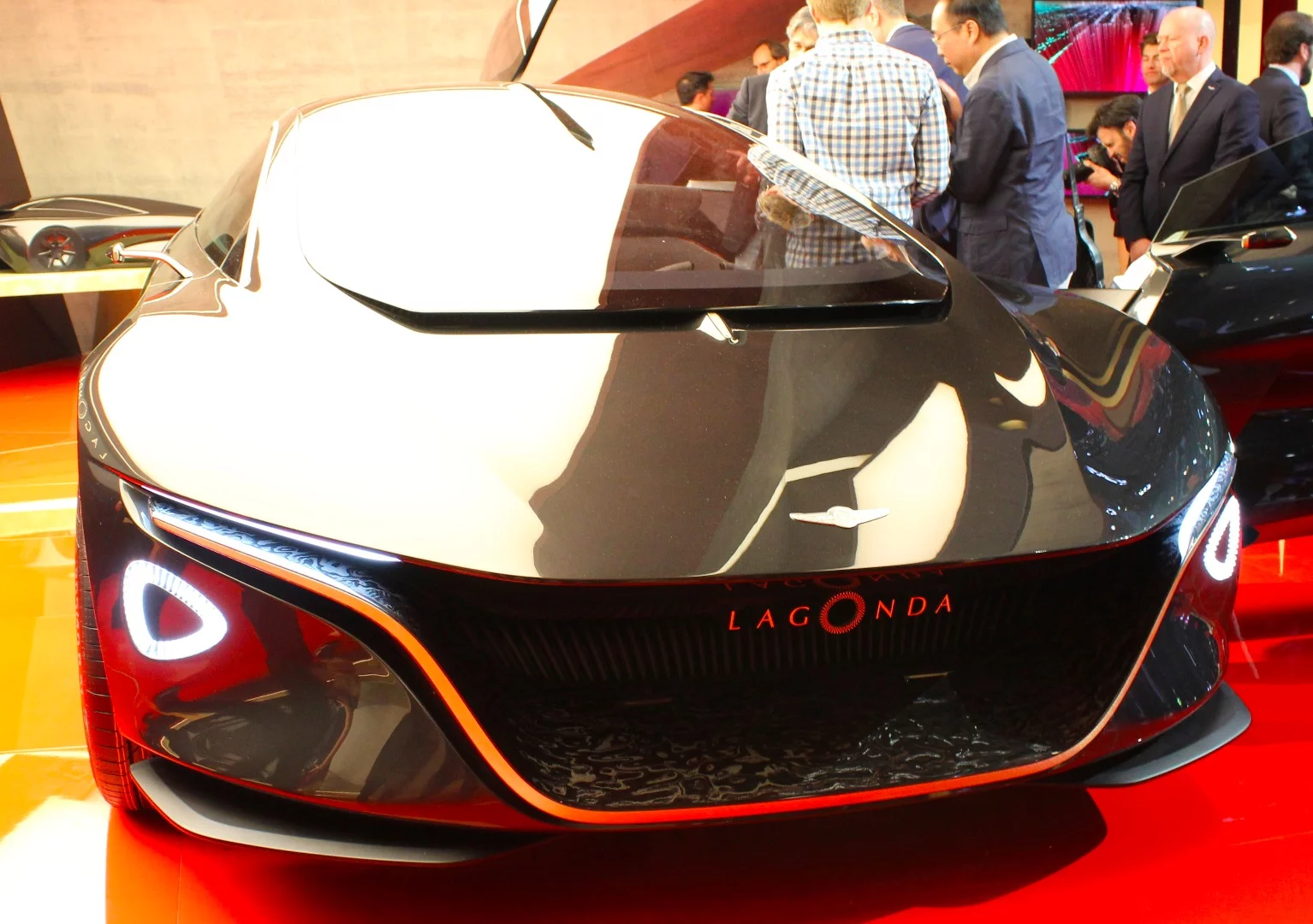 Aston Martin debuts the Lagonda Vision at the 2018 Geneva Motor Show