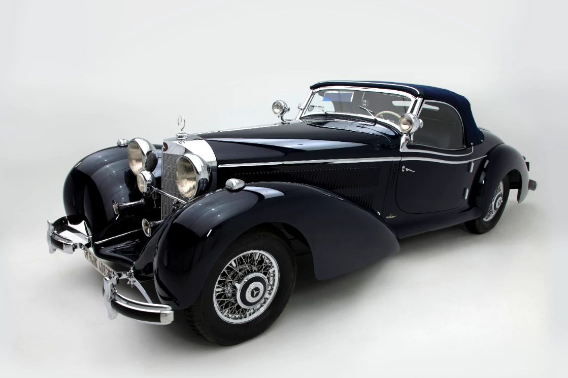 This 1939 Mercedes-Benz 540 K Sindelfingen Spezial Roadster will go to auction as Lot 34 at Broad Arrow Auctions on Thursday, 18 August 2022 with an estimate of between $7,000,000 and $8,000,000