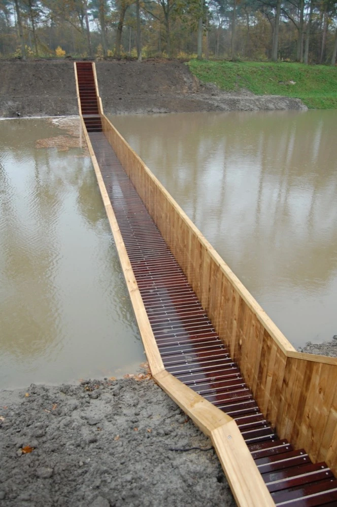 Public Facilities category winner: Moses Bridge, Halsteren, The Netherlands (Photo: RO&AD Architecten)