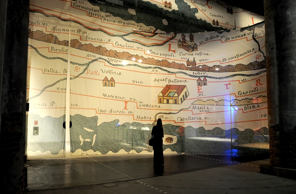 Monditalia: medievil maps (Photo: Edoardo Campanale)