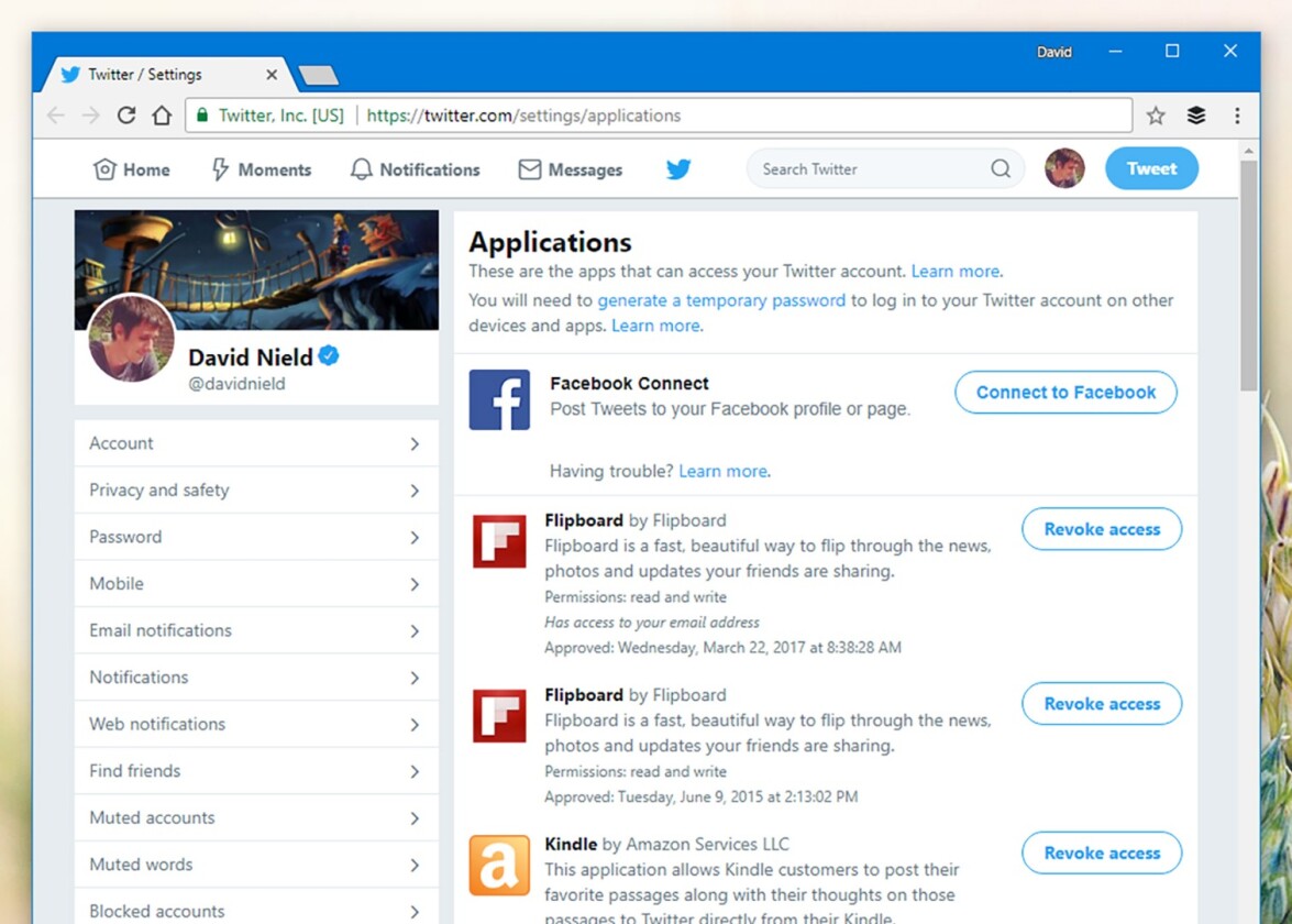 Blocking third-party apps is one way to limit data collection