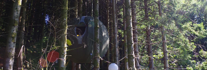 Luminaire will visit your chosen location and scope out a suitable site, in addition to building the Tree Tent, for a fee