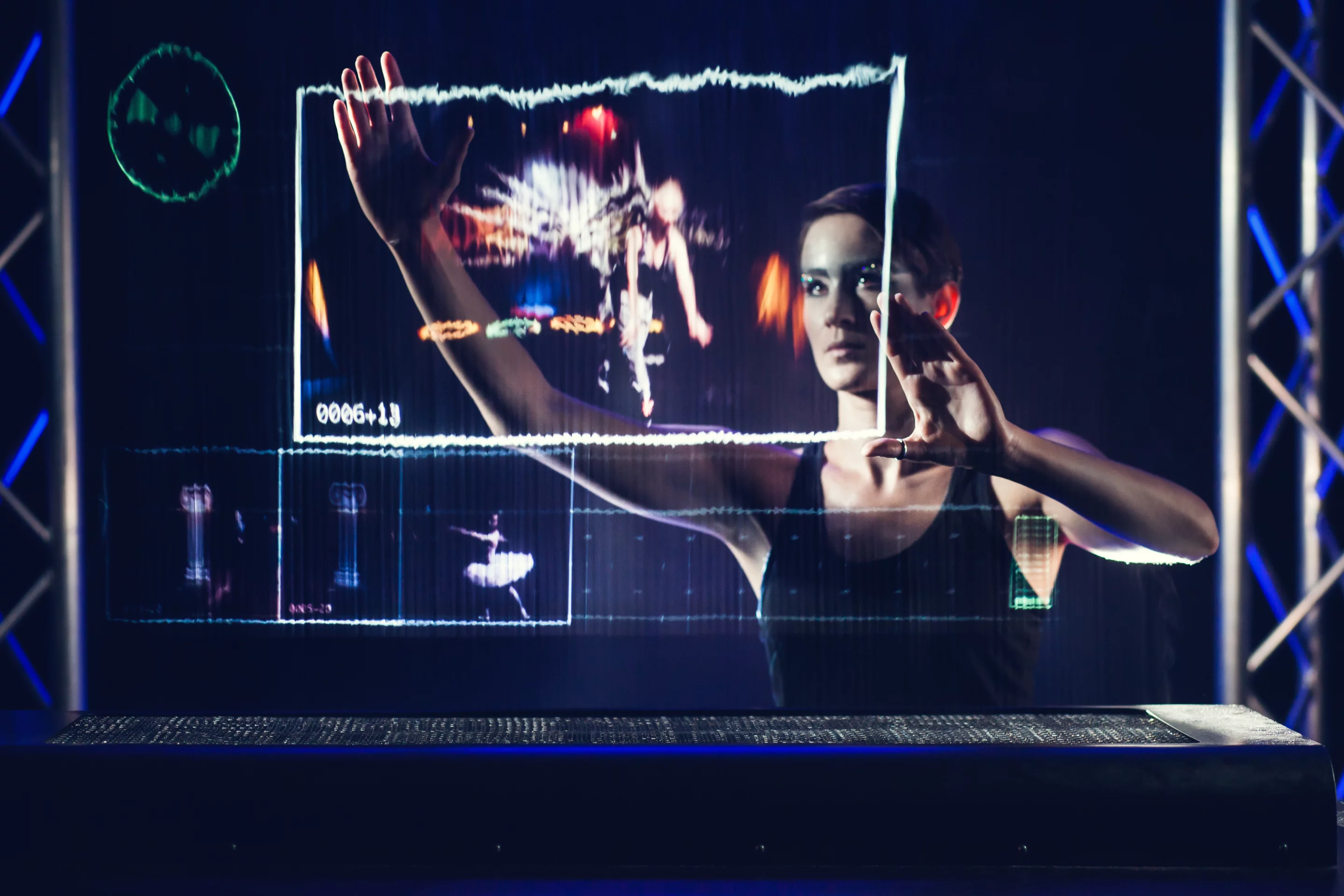 A Minority Report-like interface