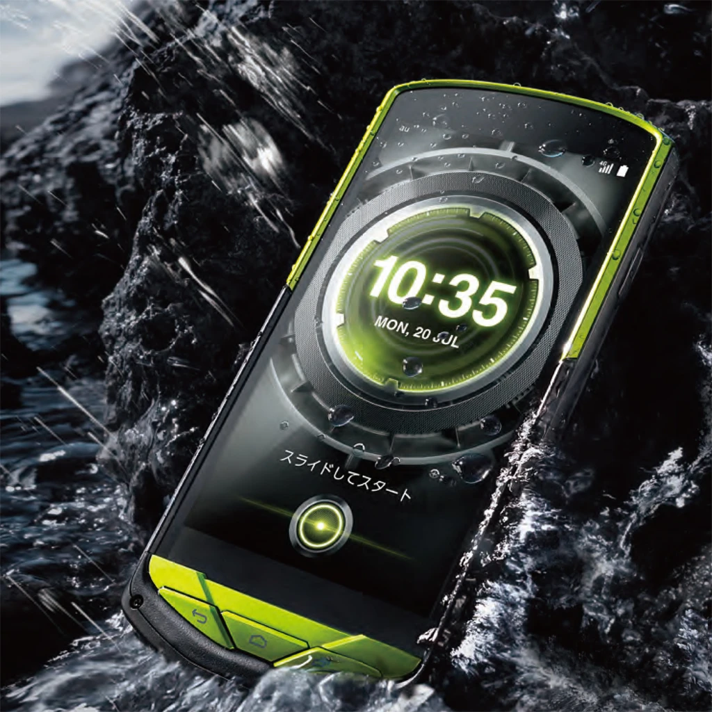 Designed to resist seawater, including a camera with an underwater photo mode