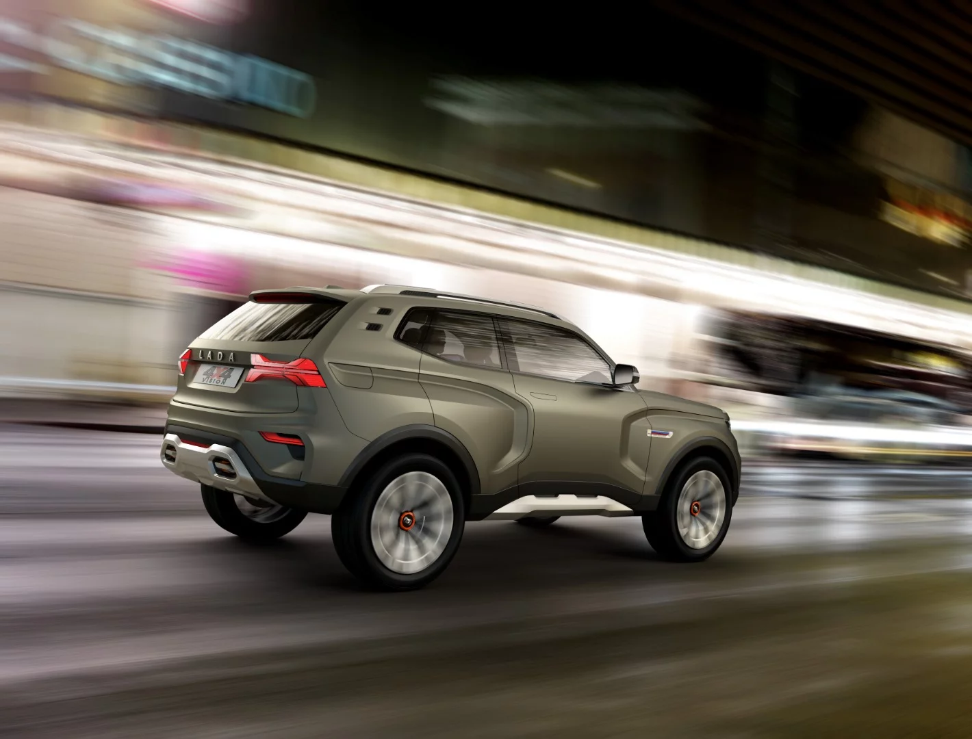 Lada 4x4 Vision: urban-capable 4WD concept