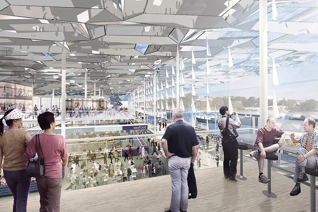 The Future Project of the Year Winner was a design for the Sydney Fish Markets by Allen Jack+Cottier Architects and NH Architecture