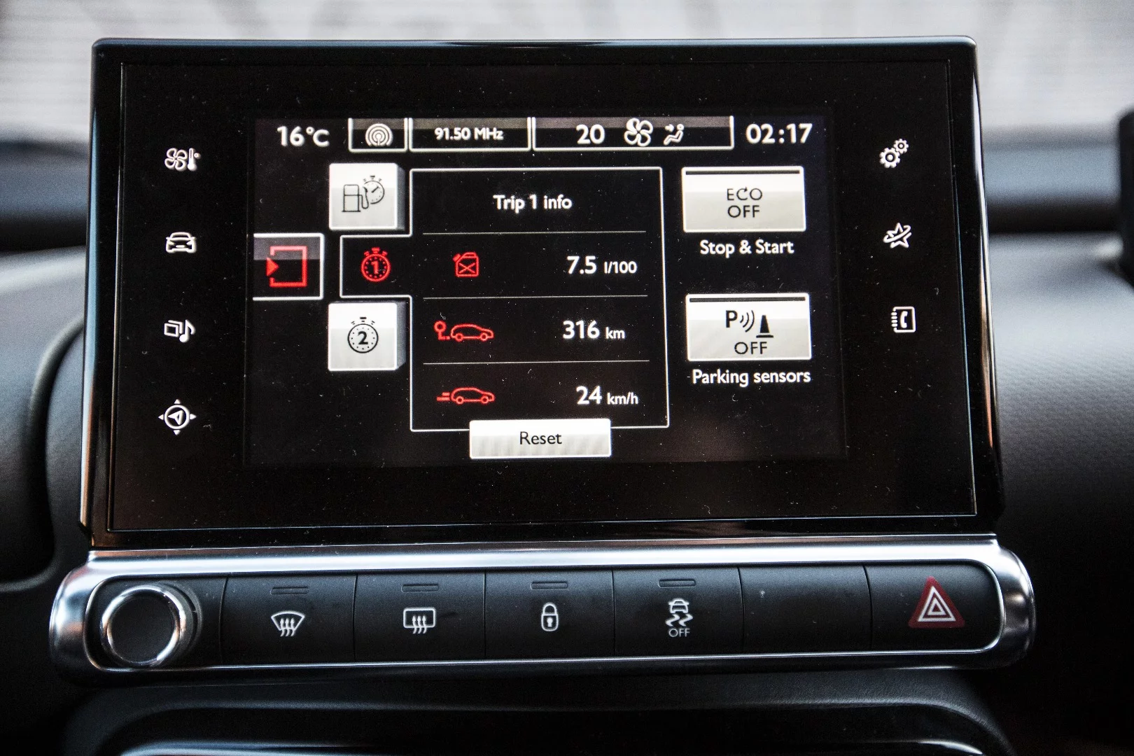 Considering the horrendous traffic we forced it to sit through, the Cactus was very efficient