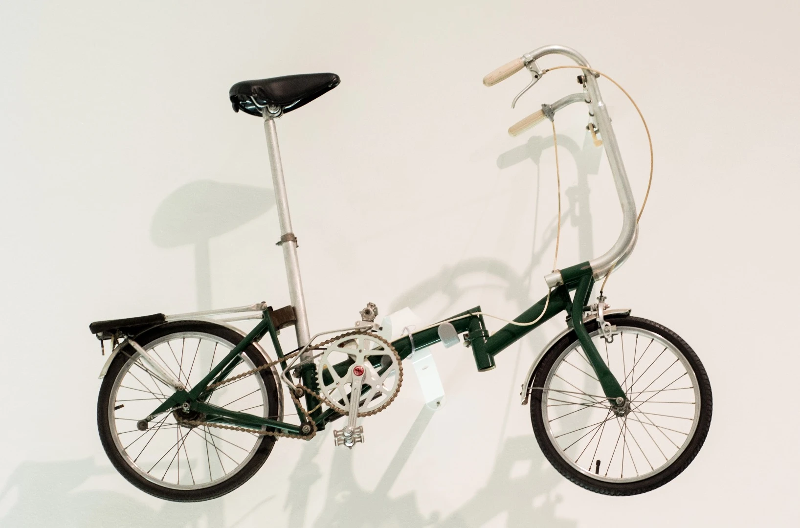 An orignal (3rd) prototype for the Brompton folding bike