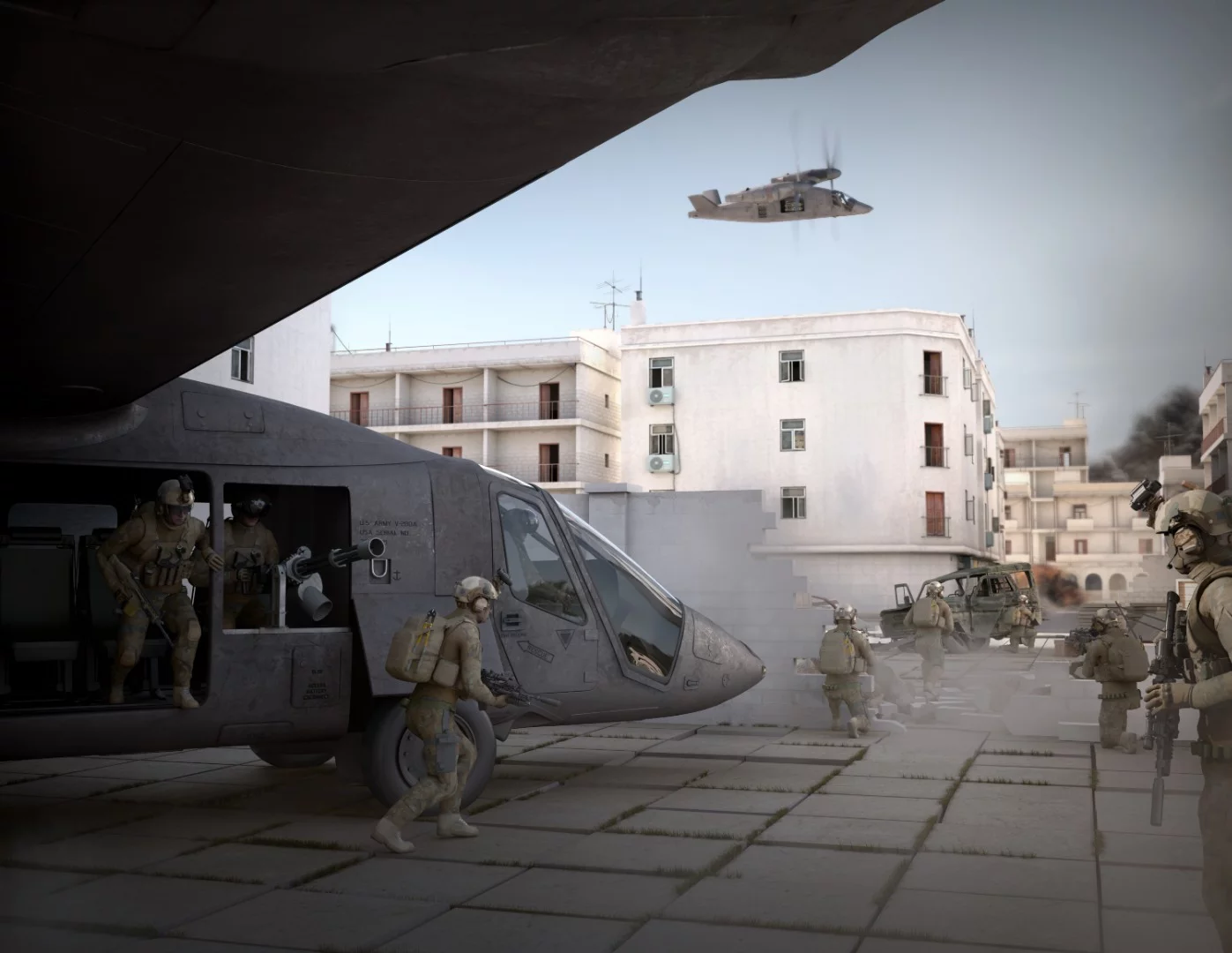 Rendering of the V-280 Valor