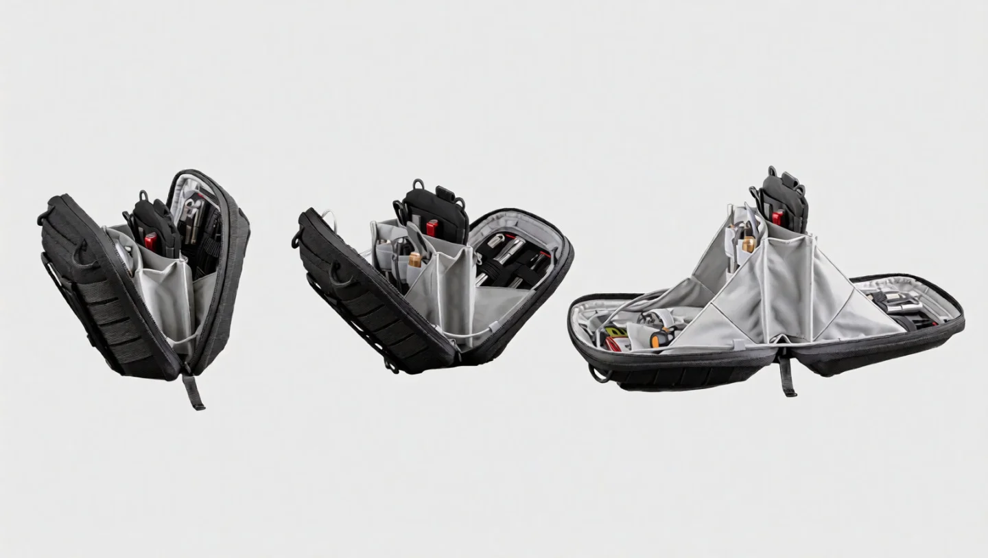 The Vault M3 has three fixed angles of opening and access, each designed for different logistical situations