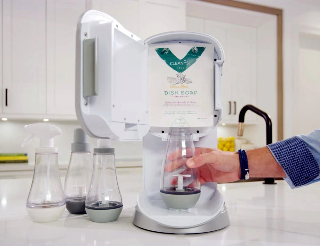 Users simply fill up the jug, place the ingredient sachet into the device, select the function and press go