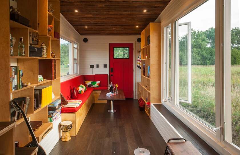 The main living area of the Greenmoxie