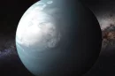 An artist's impression of a Hycean planet, where the new biosignatures could potentially be found