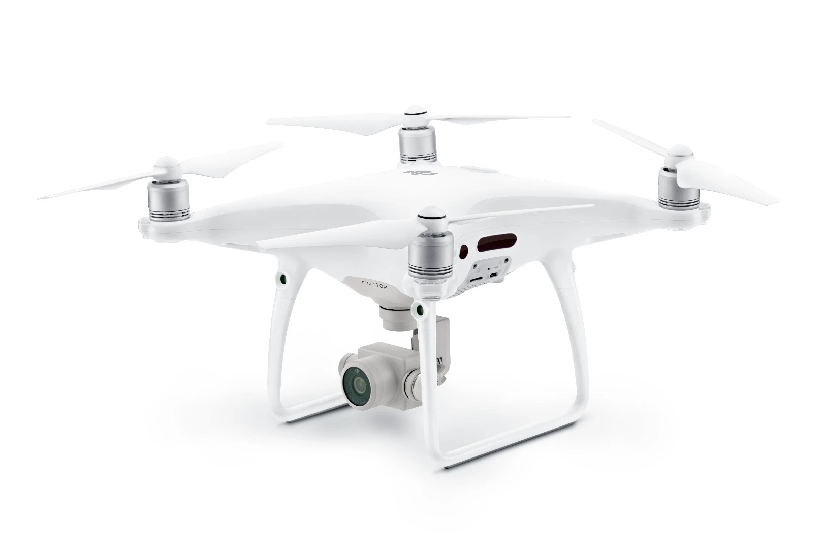 DJI Phantom 4 Pro: titanium/magnesium airframe increases rigidity while helping to keep the weight low