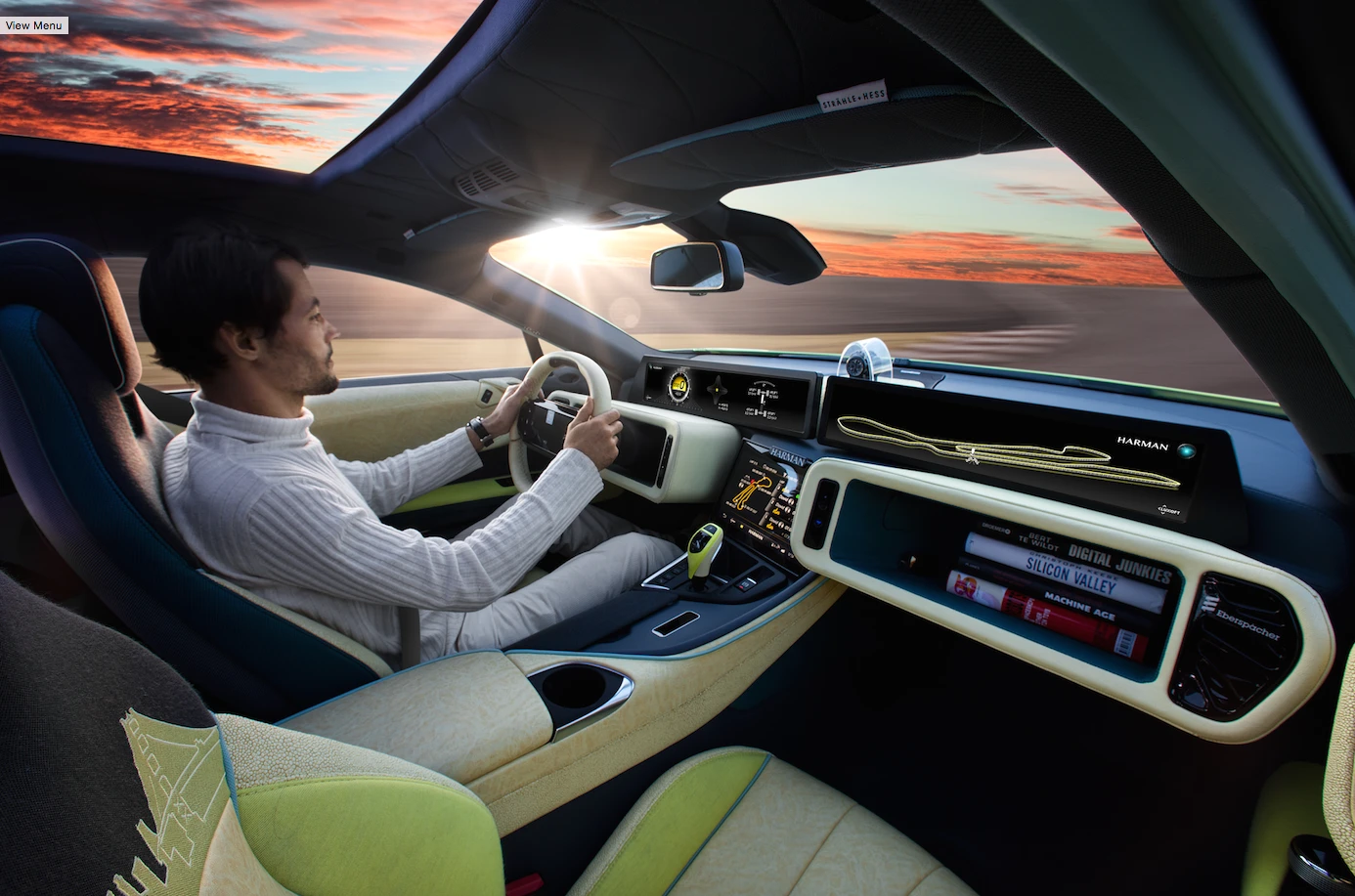 Rinspeed lets the driver take the wheel whenever he or she desires