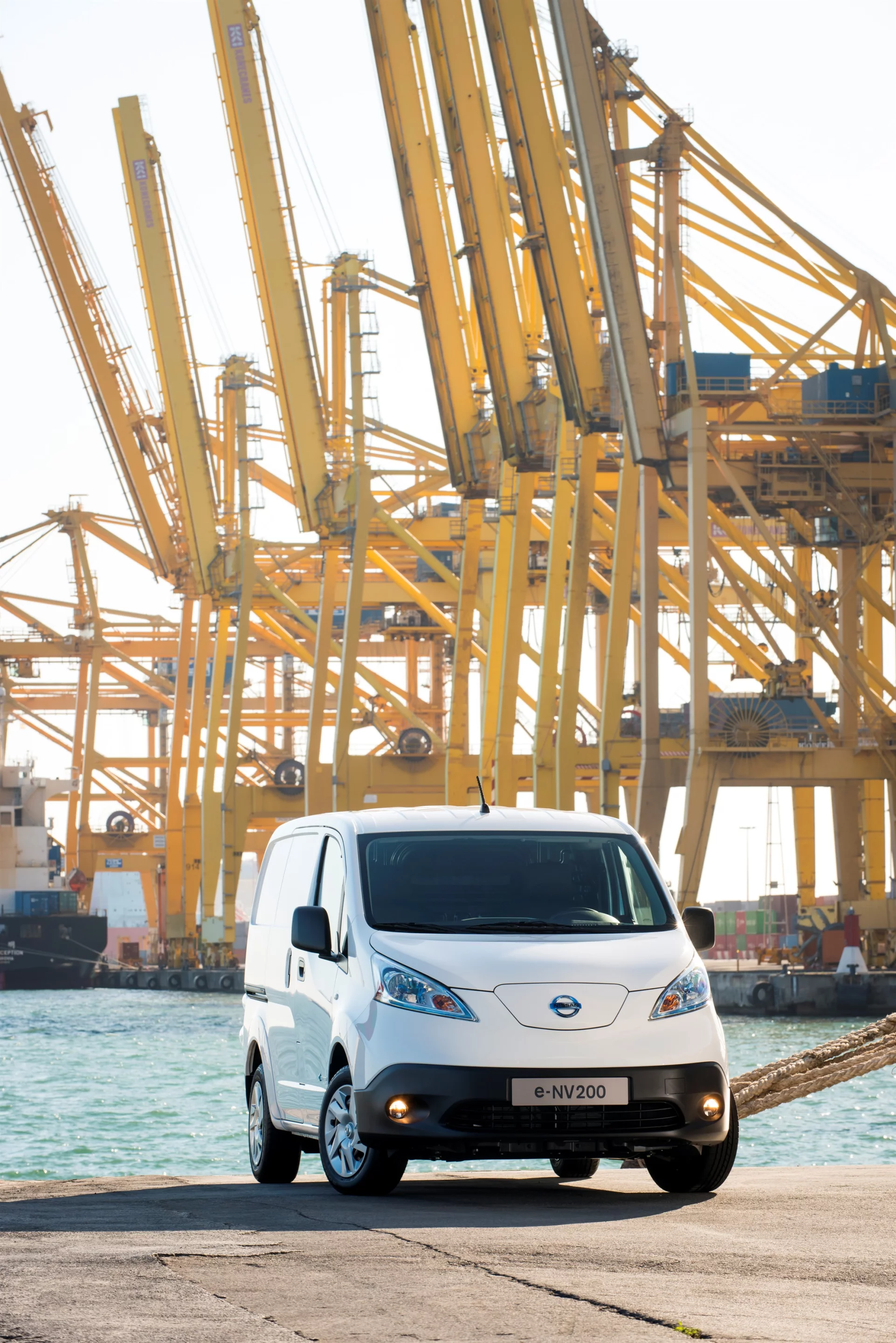 Nissan's e-NV200 has a maximum speed of 120 km/h (75 mph)