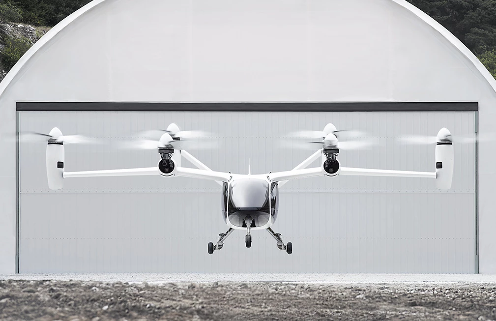 With six tilting rotors, Joby's eVTOL can do 200 mph, with a range of more than 150 miles per charge