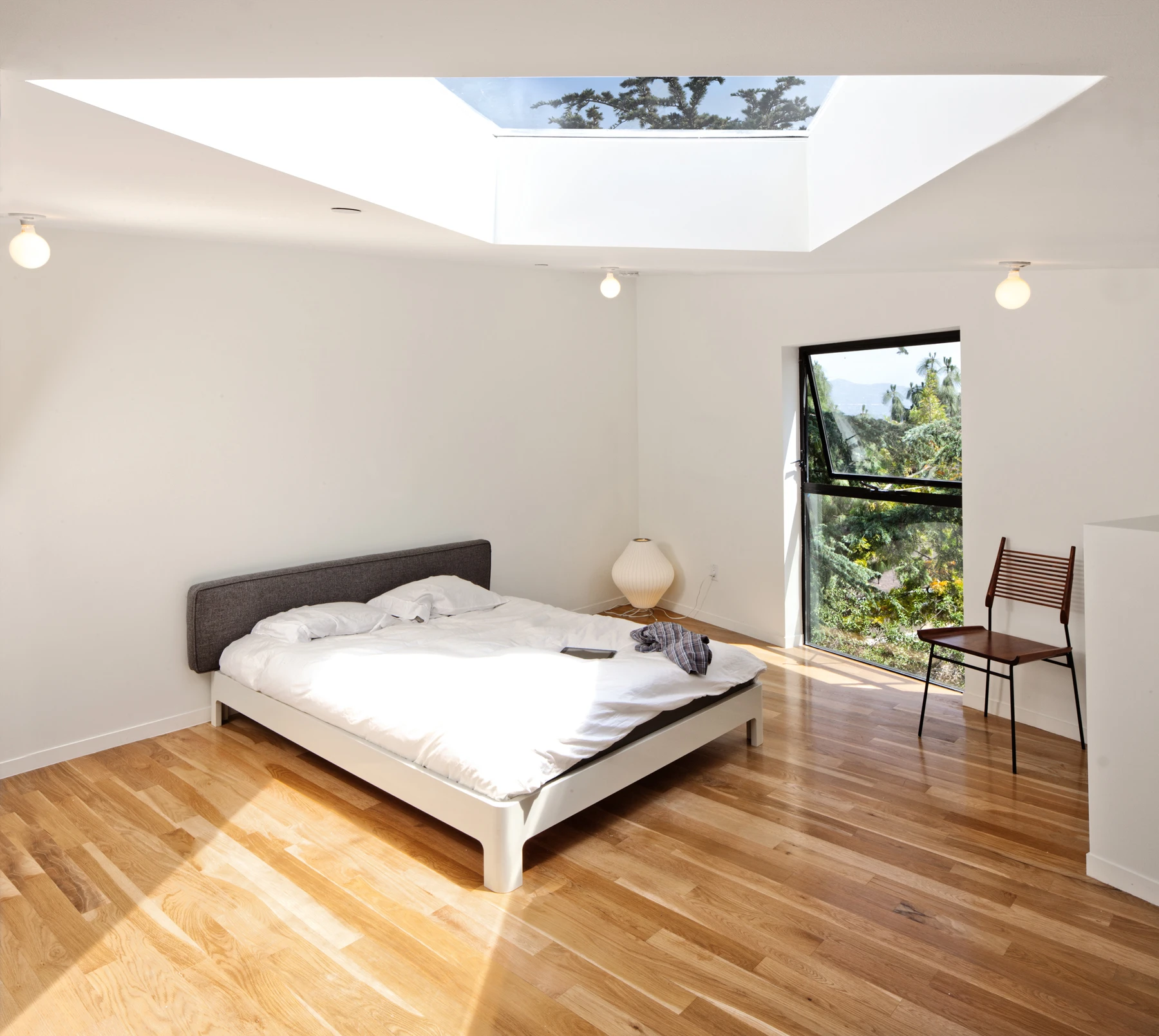 Natural lighting was used where possible
