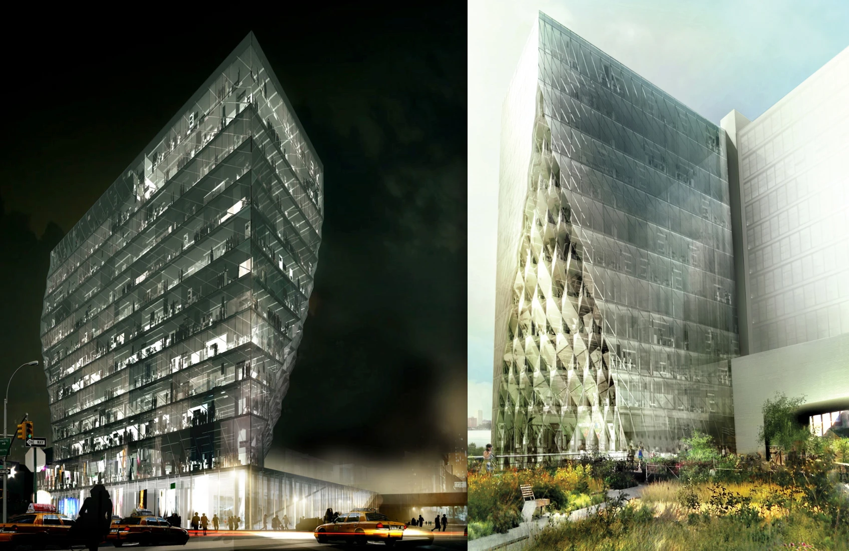 Studio Gang's Solar Carve Tower (Image courtesy of Studio Gang Architects)