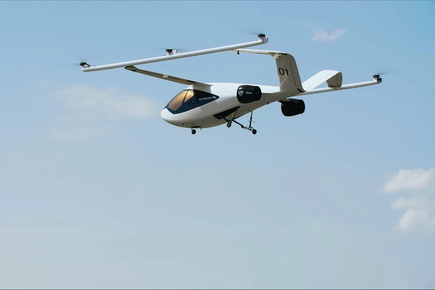 The VoloConnect takes to the air