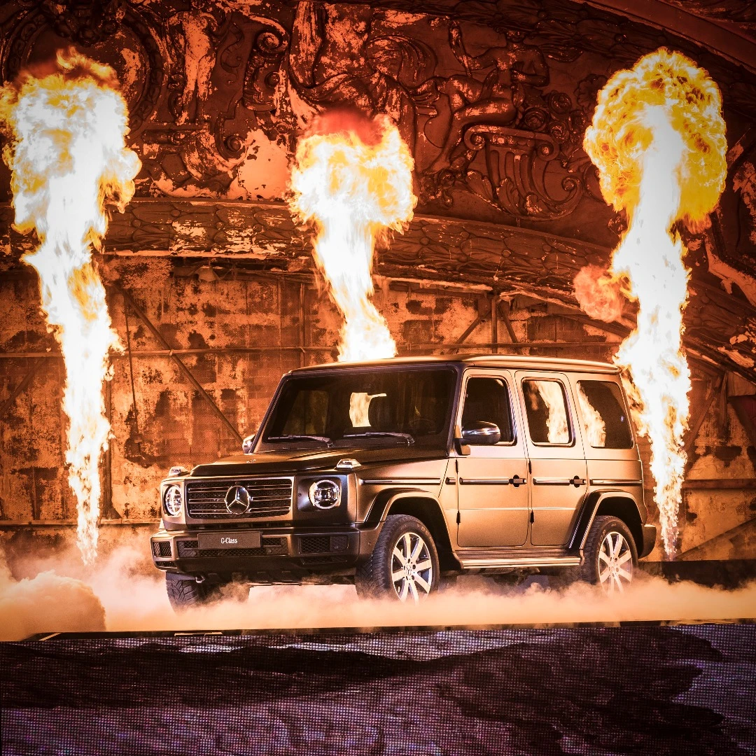 The new Mercedes G-Class: the iconic boxy shape remains unchanged, but there's big advances in comfort, refinement and intelligence