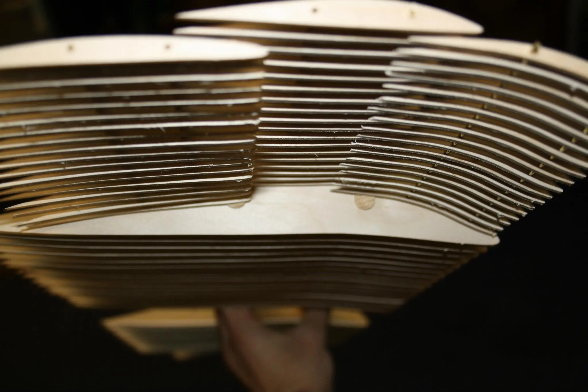 Spars of the outer wing